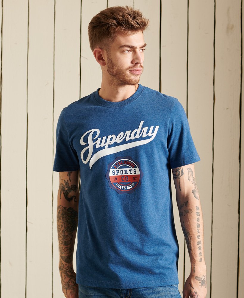 Superdry Style Col T-Shirt for Mens