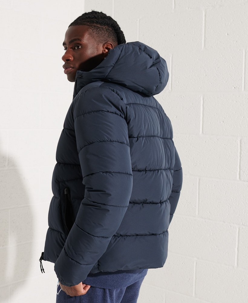 Superdry Hooded Sports Puffer Jacket - Men's Jackets and Coats