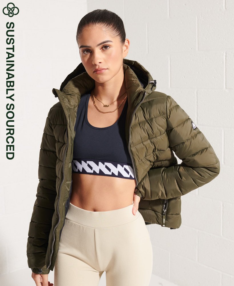 superdry puffer womens