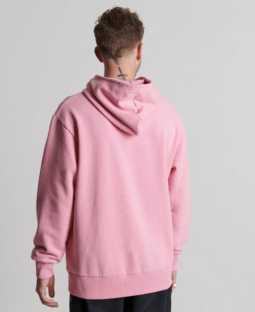 Mens - Studios Recycled Definition Hoodie in Candy Marl | Superdry