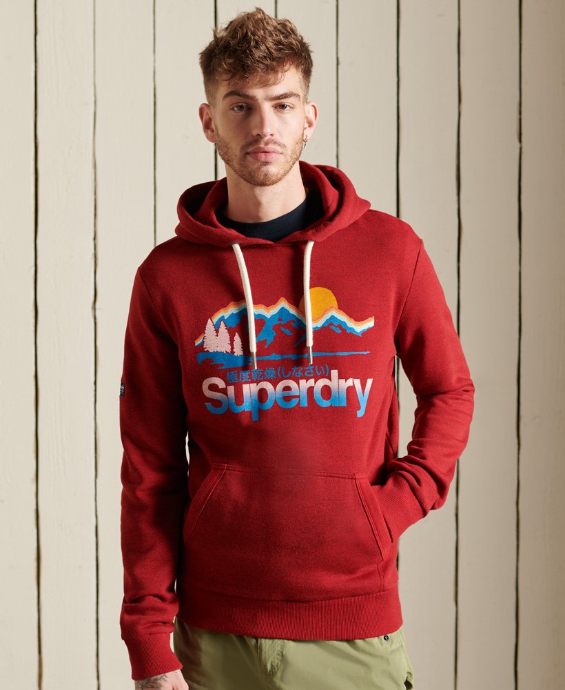 Superdry Core Logo Great Outdoors Hoodie Herren Hoodies