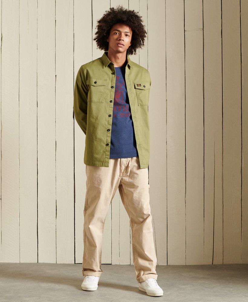 wtaps 2019aw BUDS LS / SHIRT OLIVE DRAB - トップス
