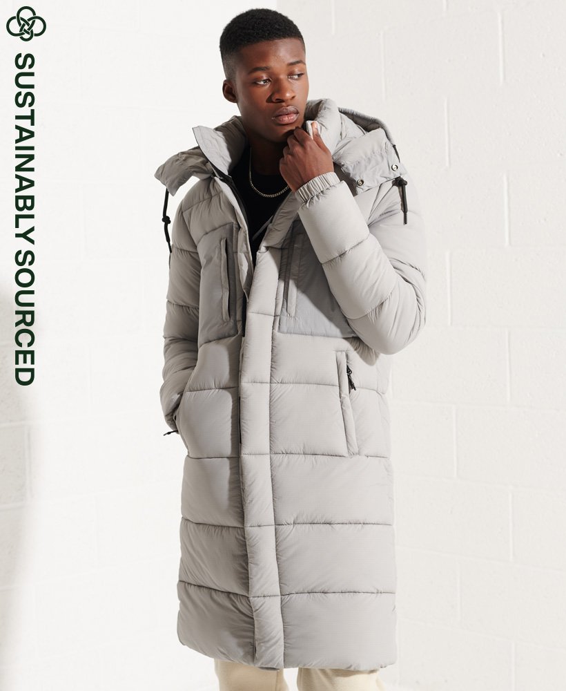Mens - Touchline Padded Longline Jacket 