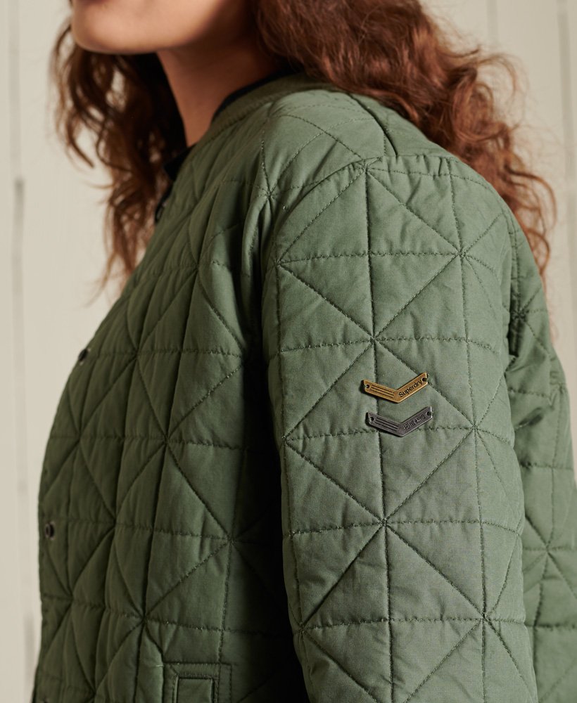 Womens - Liner Jacket in Thyme | Superdry