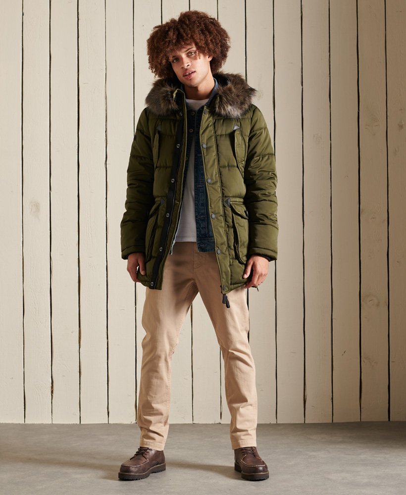 superdry chinook jacket khaki