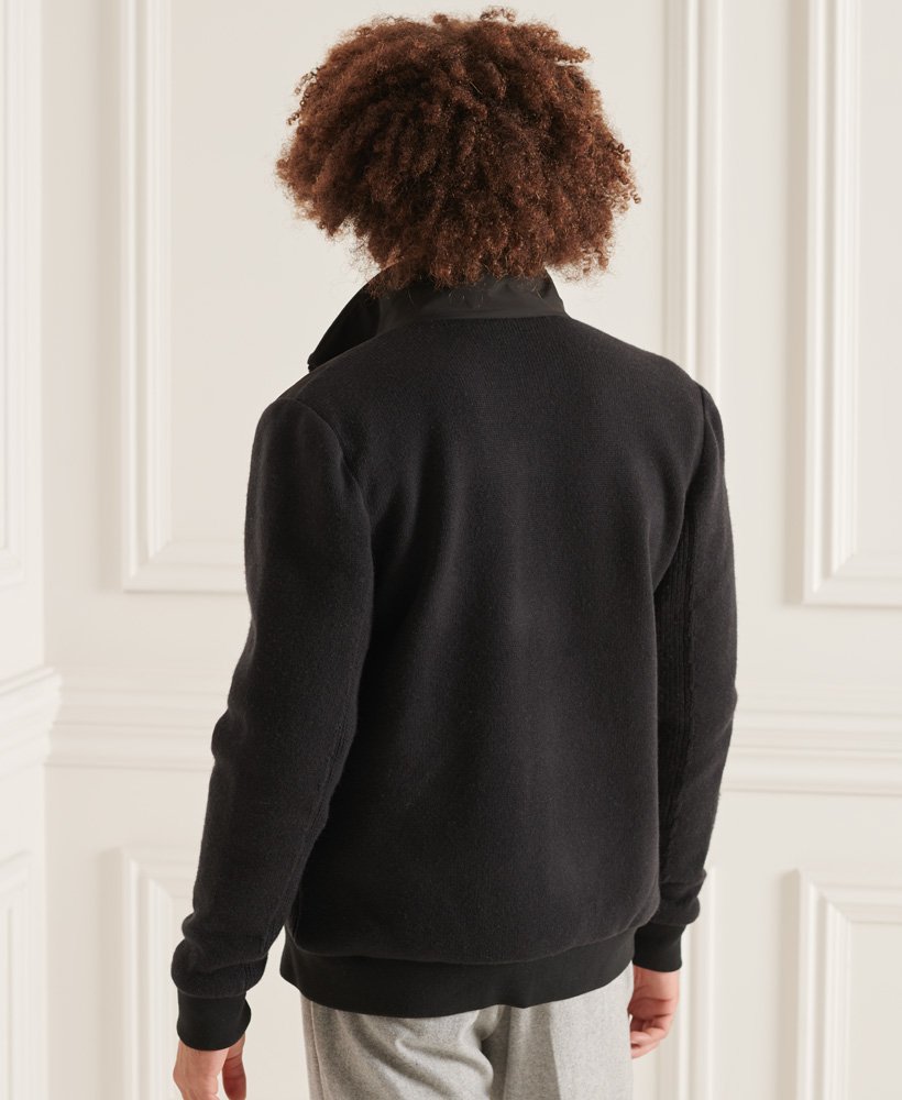 Mens - Studios Padded Knit Mix Jacket 