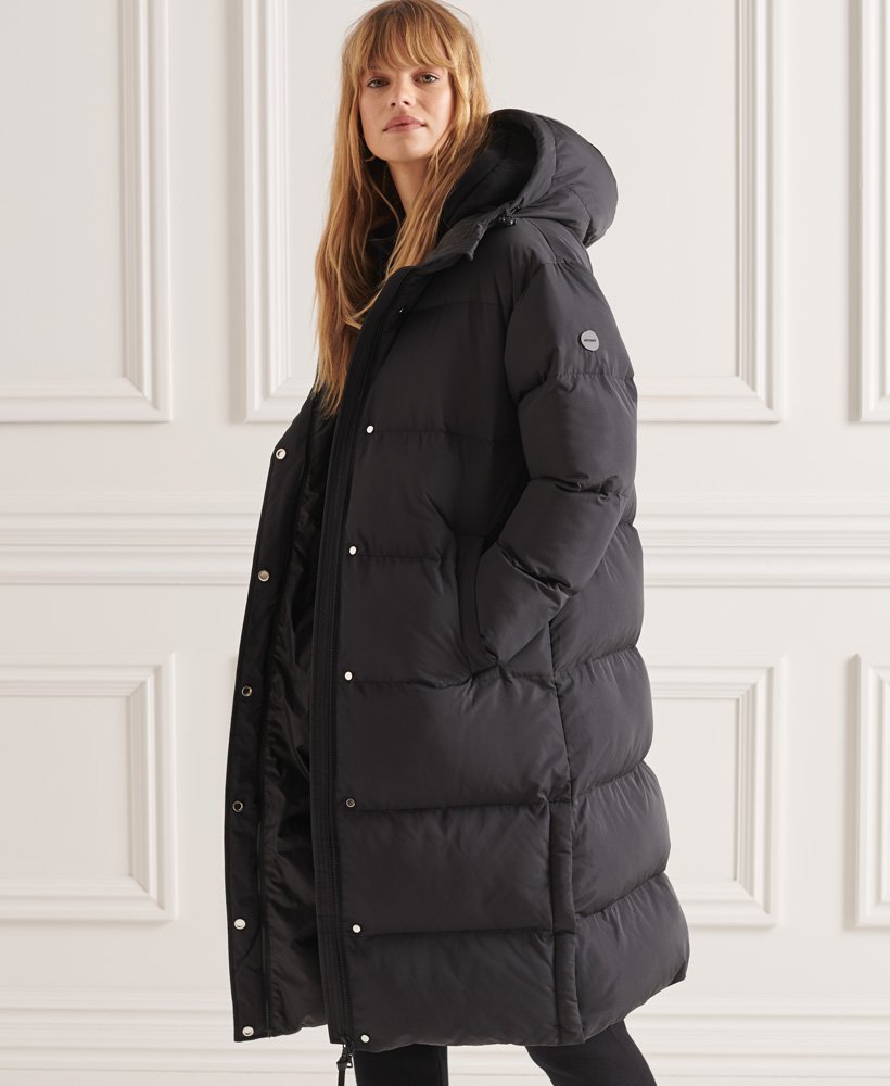 Superdry Longline Duvet Coat - Women's Jackets and Coats