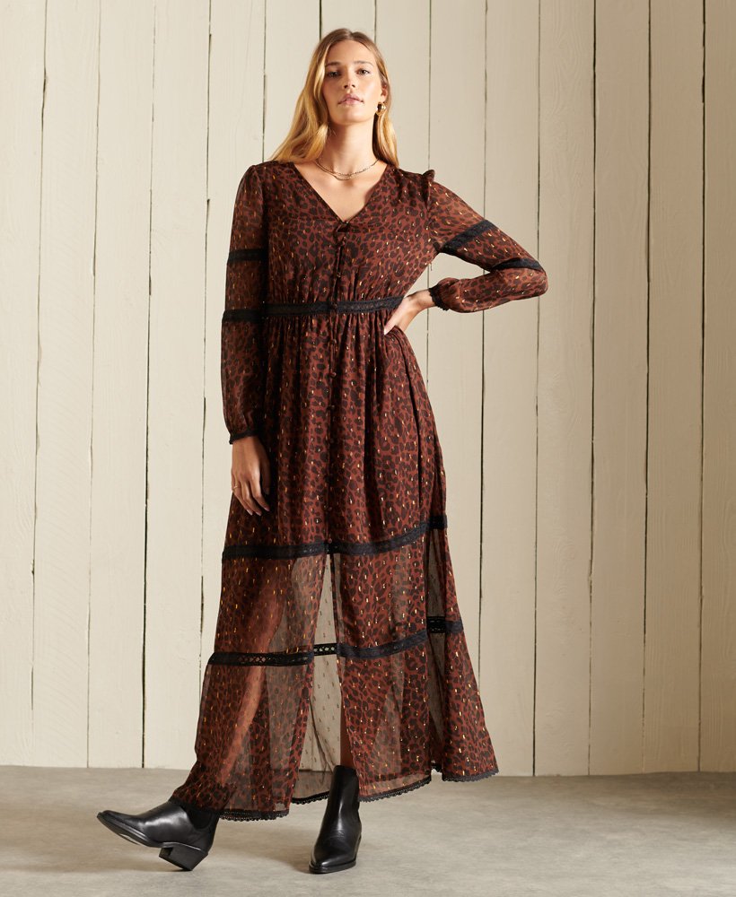 robe longue superdry