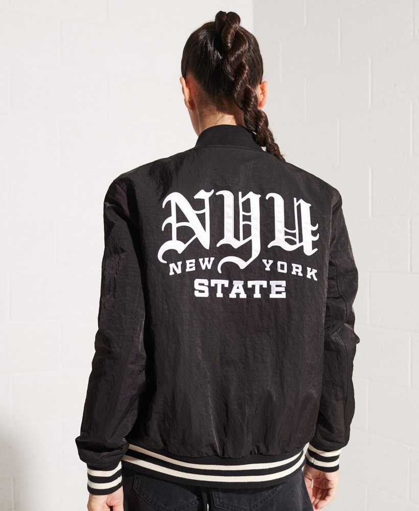 Nyu 2025 letterman jacket