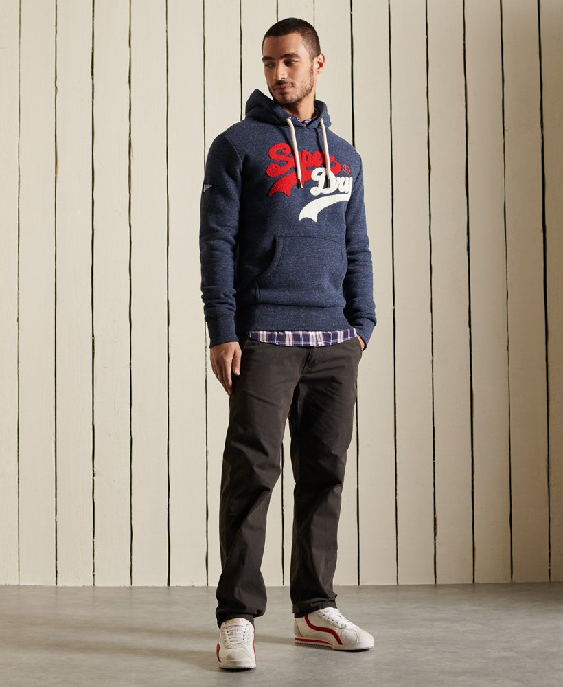 superdry hoodie vintage logo