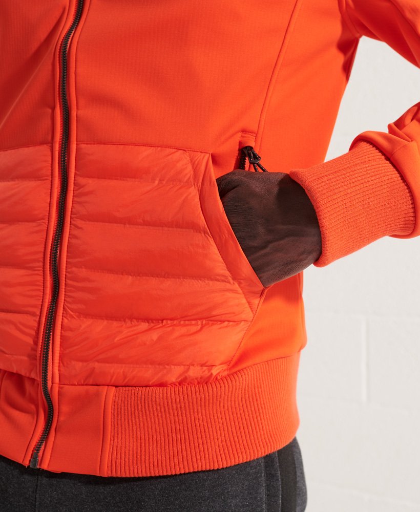 superdry black orange jacket