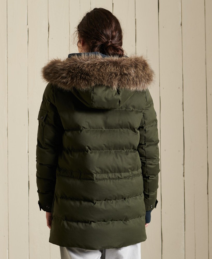 Superdry Microfiber Expedition Parka Jacket Women's Jackets and Coats