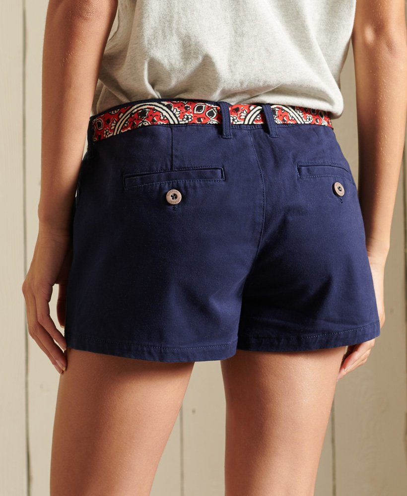 Womens - Chino Bandana Hot Shorts in 