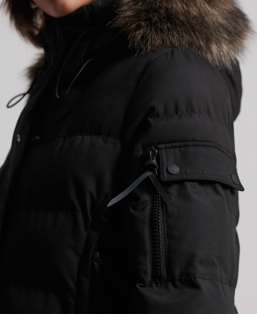 Superdry Lange Expedition parka van microvezel 6