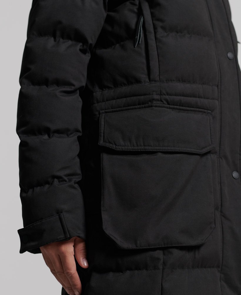 Superdry Lange Expedition parka van microvezel 7