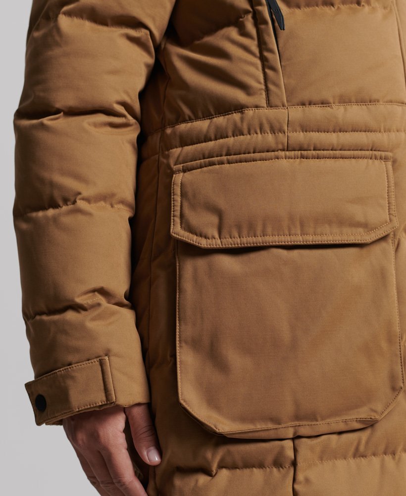 Superdry Lange Expedition parka van microvezel 8