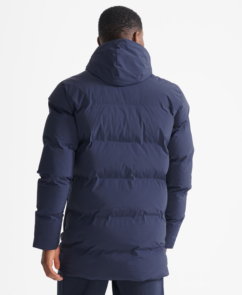 Mens - Train Heavyweight Puffer Coat in Navy | Superdry