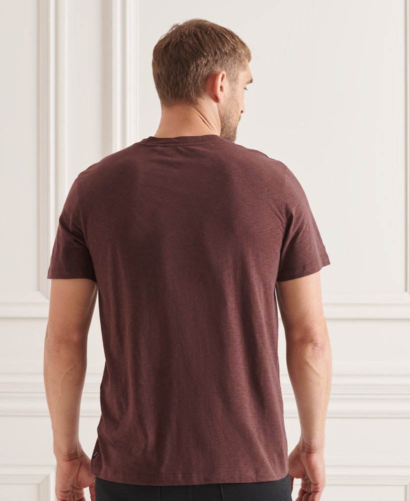 crew neck t shirt with pocket