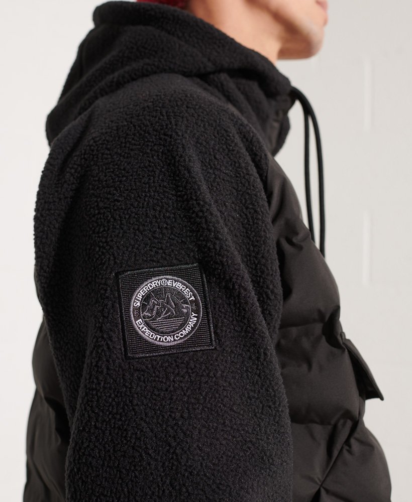Superdry Men's Storm Softshell Hybrid Zip Hooded Jacket 