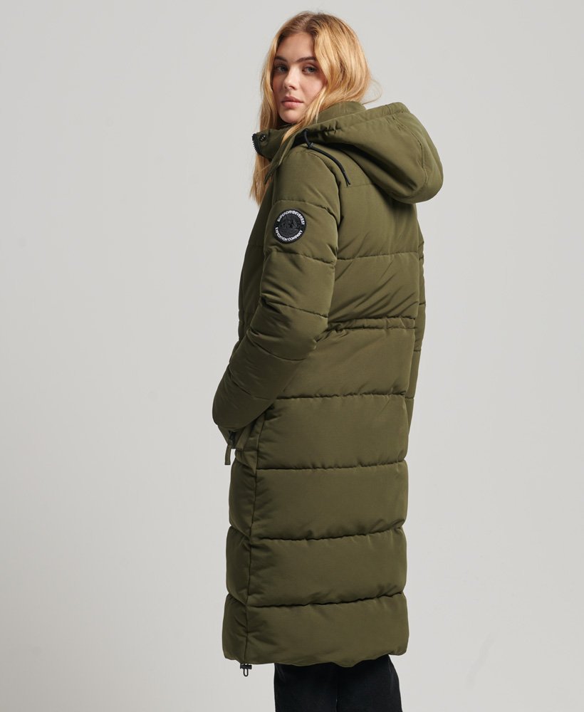 Superdry Longline Everest Coat - Women's Womens Jackets Long-coats