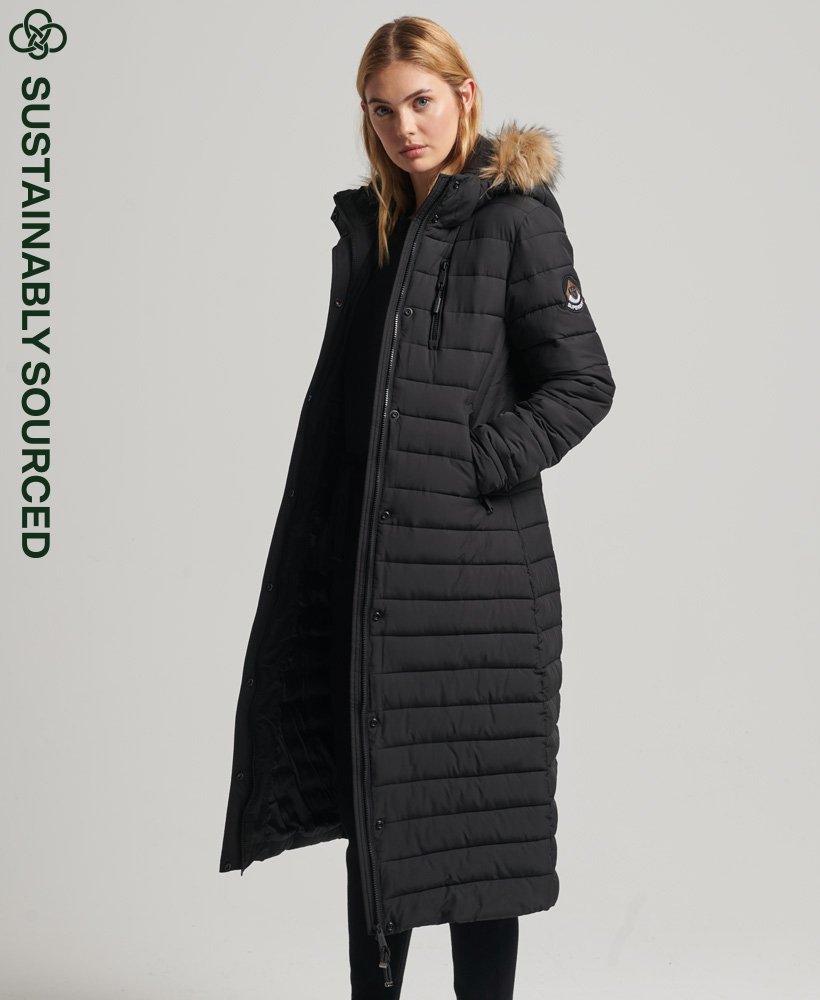 Superdry Longline Coat - Women's Jackets