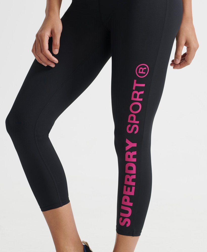 Superdry Leggings Training Cross 7/8 green - ESD Store fashion, footwear  and accessories - best brands shoes and designer shoes