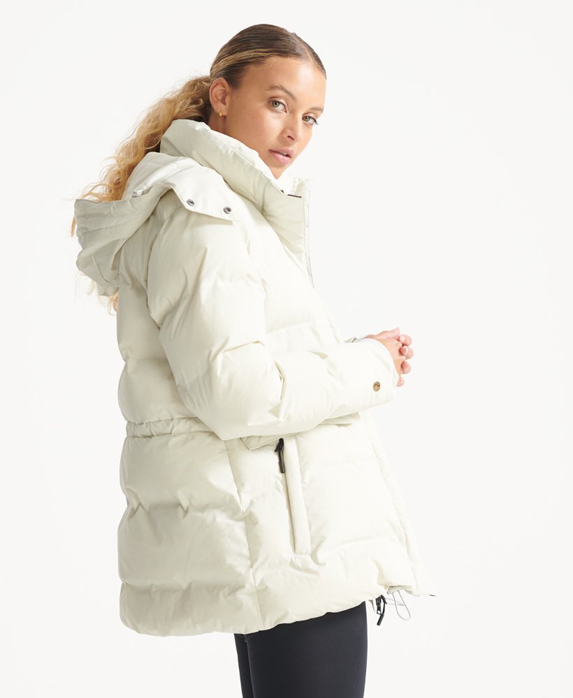 superdry train boxy puffer