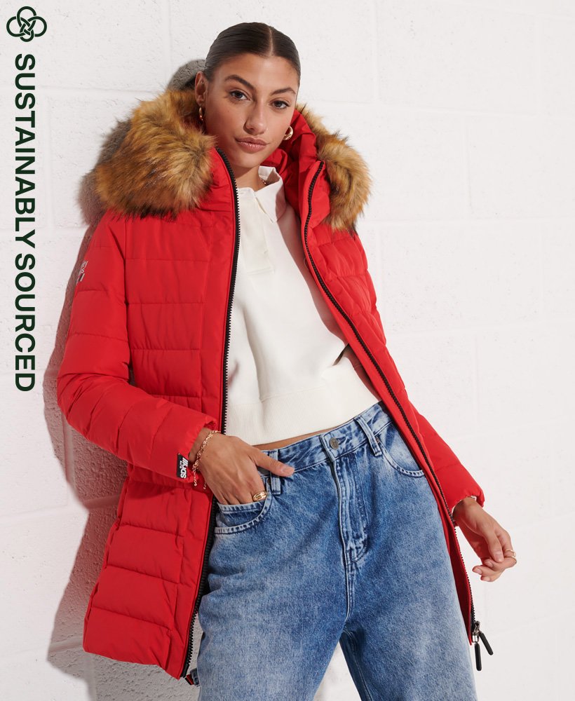 Superdry Abrigo medio Arctic - para Mujer