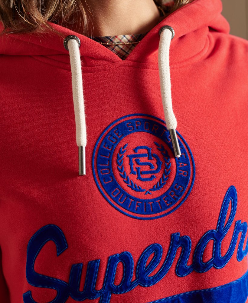 Superdry 2025 hoodie rood