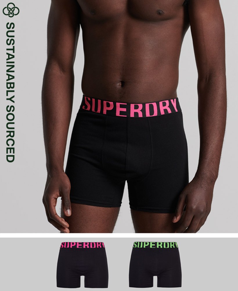 Superdry Herren Kleidung Unterwäsche Boxershorts Herren Boxershorts aus Bio-Baumwolle im 3er-Pack 