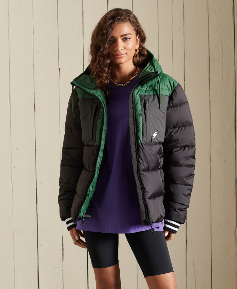 block puffer jacket