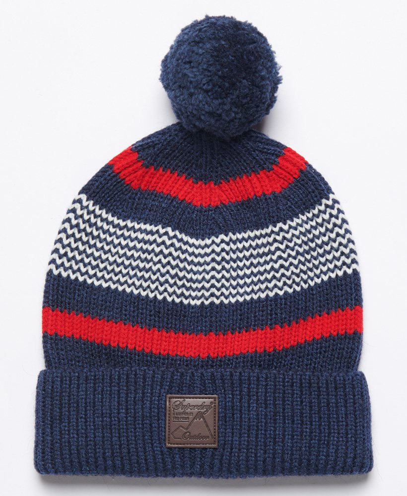 Superdry Ridge Stripe Beanie - Men's Mens Accessories