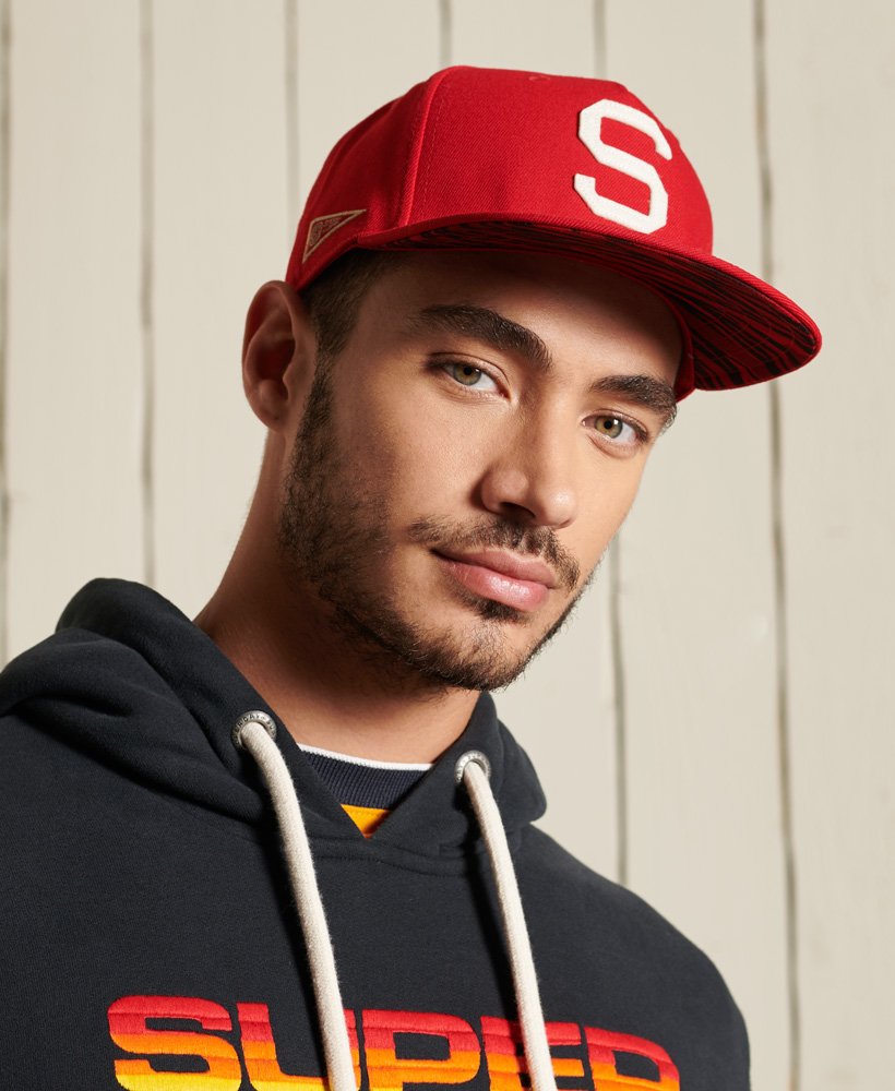 Mens - Chinese New Year Bboy Cap in Red Superdry