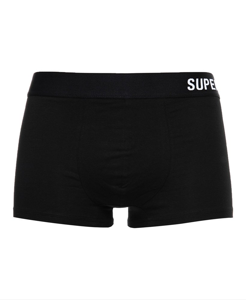 Superdry Uomo Abbigliamento Intimo Boxer shorts Boxer in cotone biologico Offset in confezione da due 