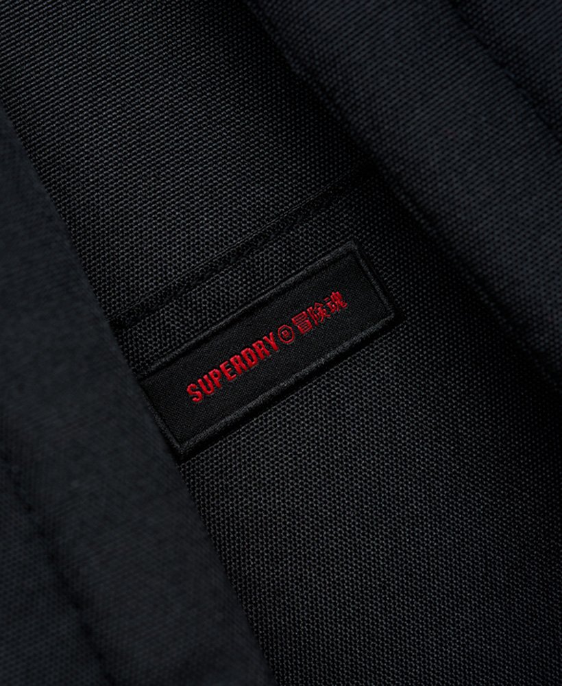 Mens - Top Handle Small Backpack in Black | Superdry