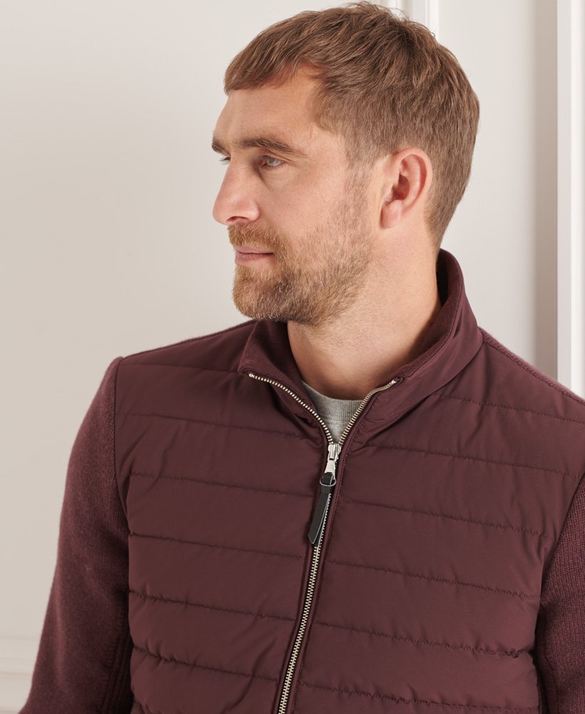 superdry burgundy jacket