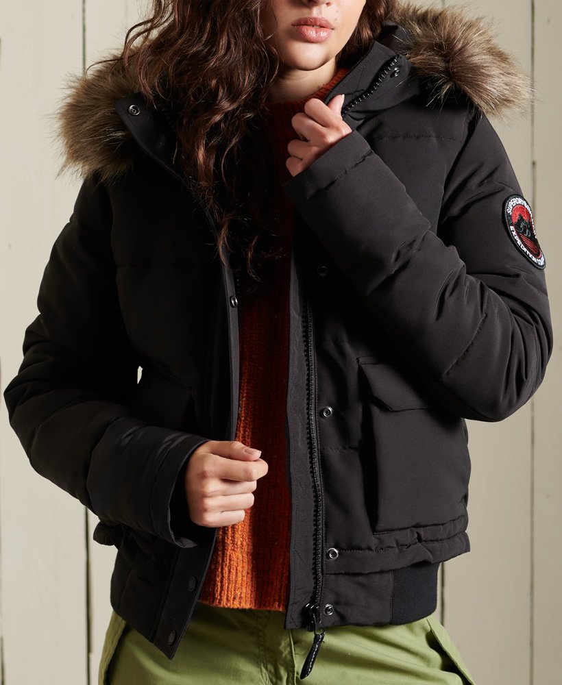 superdry black jacket