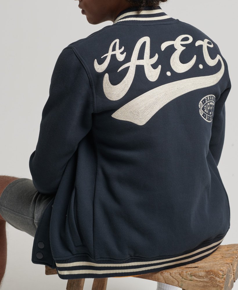 superdry collegiate bomber