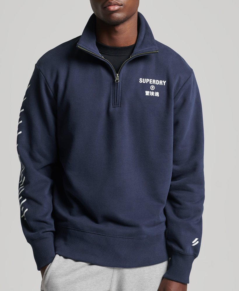 superdry quarter zip