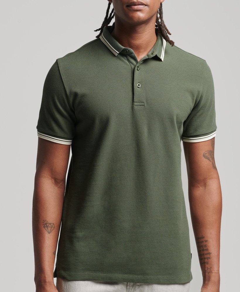 superdry slim fit polo