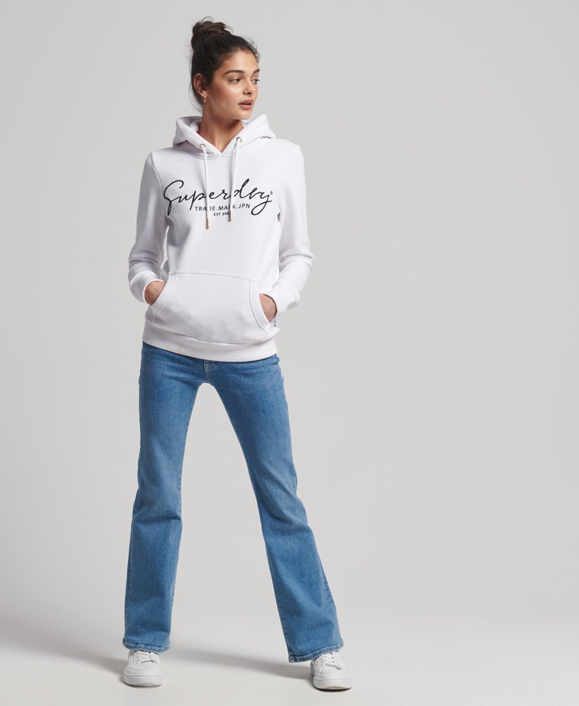 Superdry alice script hoodie sale