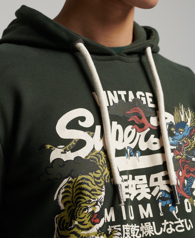 Superdry tiger hoodie on sale