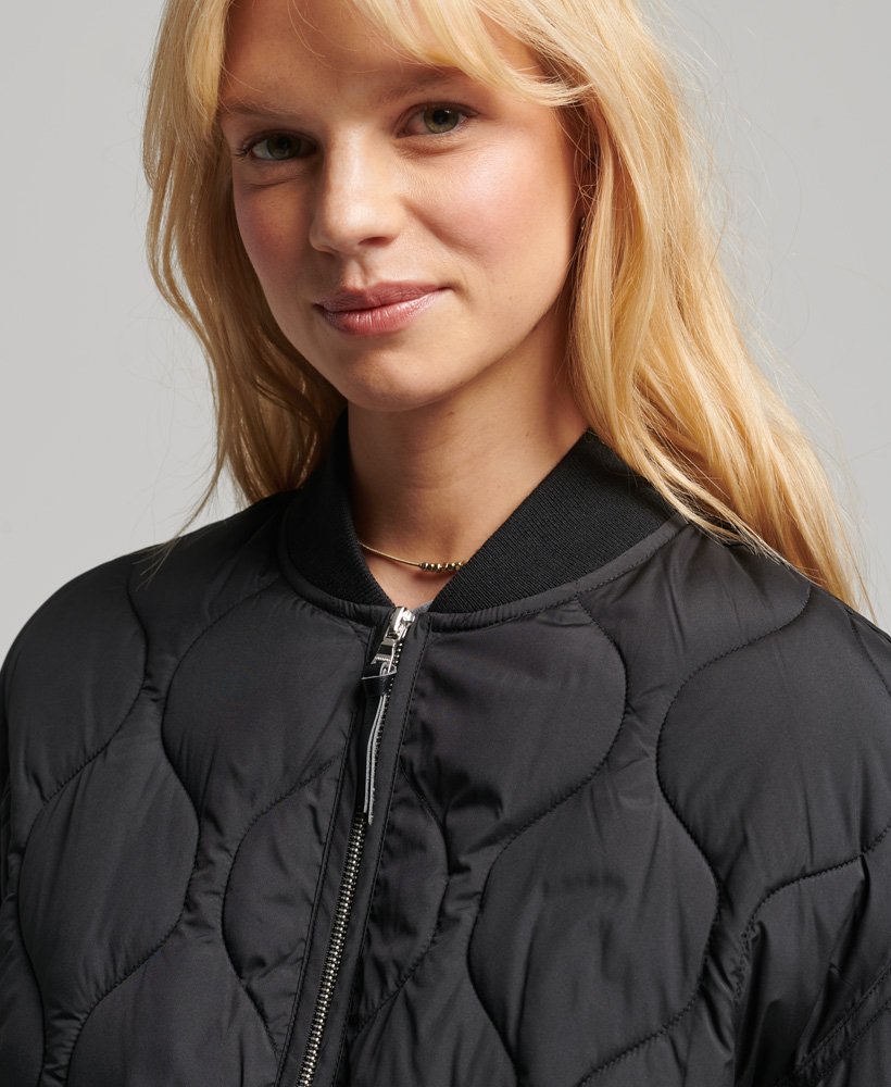 superdry quilted jacket