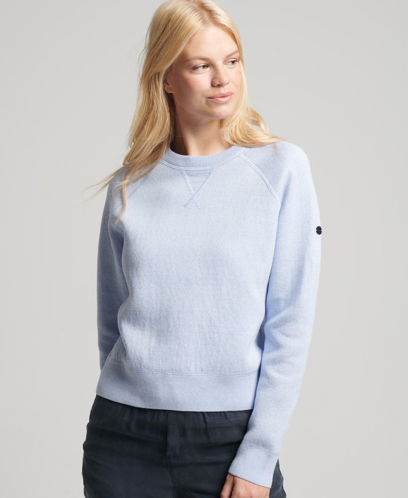 Pale blue womens jumper sale