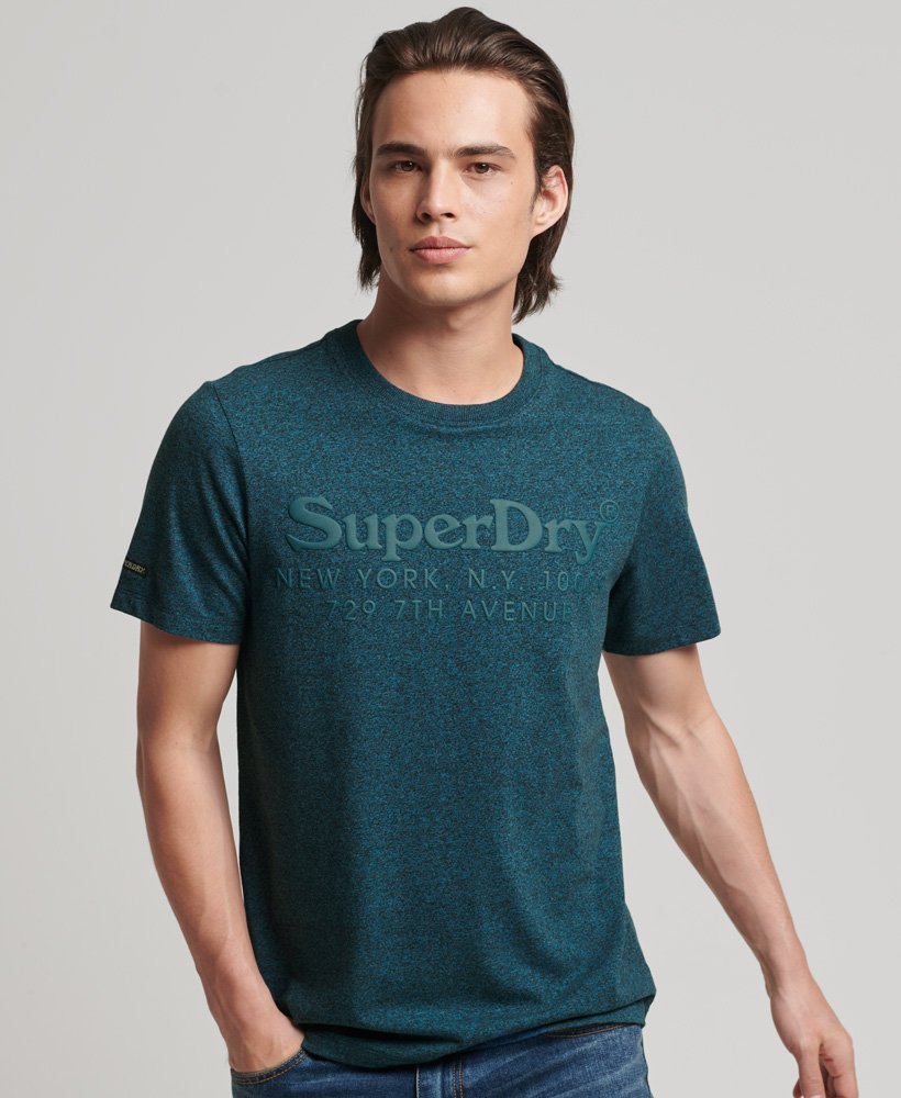 Blue Superdry Men's Graphic T-Shirt 