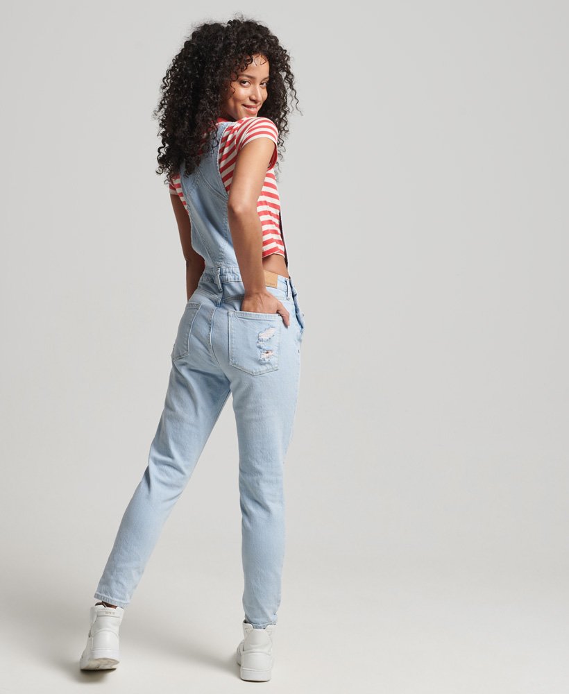 Denim Embroidered Cropped Dungarees | White Stuff | M&S-sgquangbinhtourist.com.vn