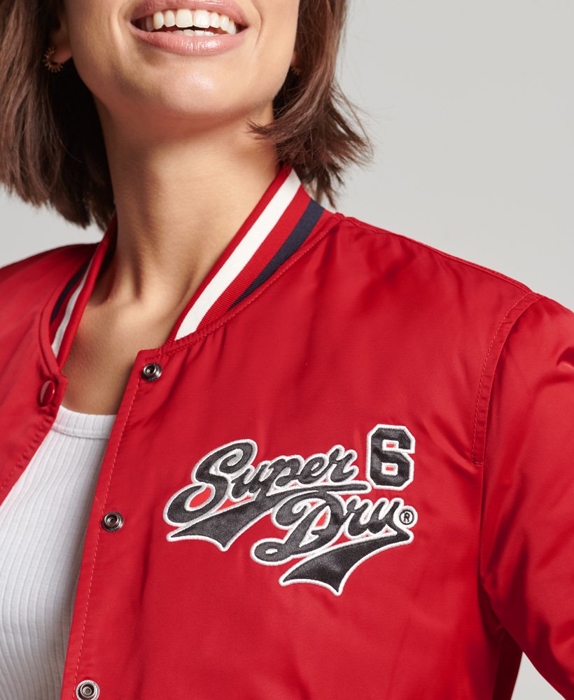 Superdry Varsity Bomber Jacket - Women's Jackets and Coats
