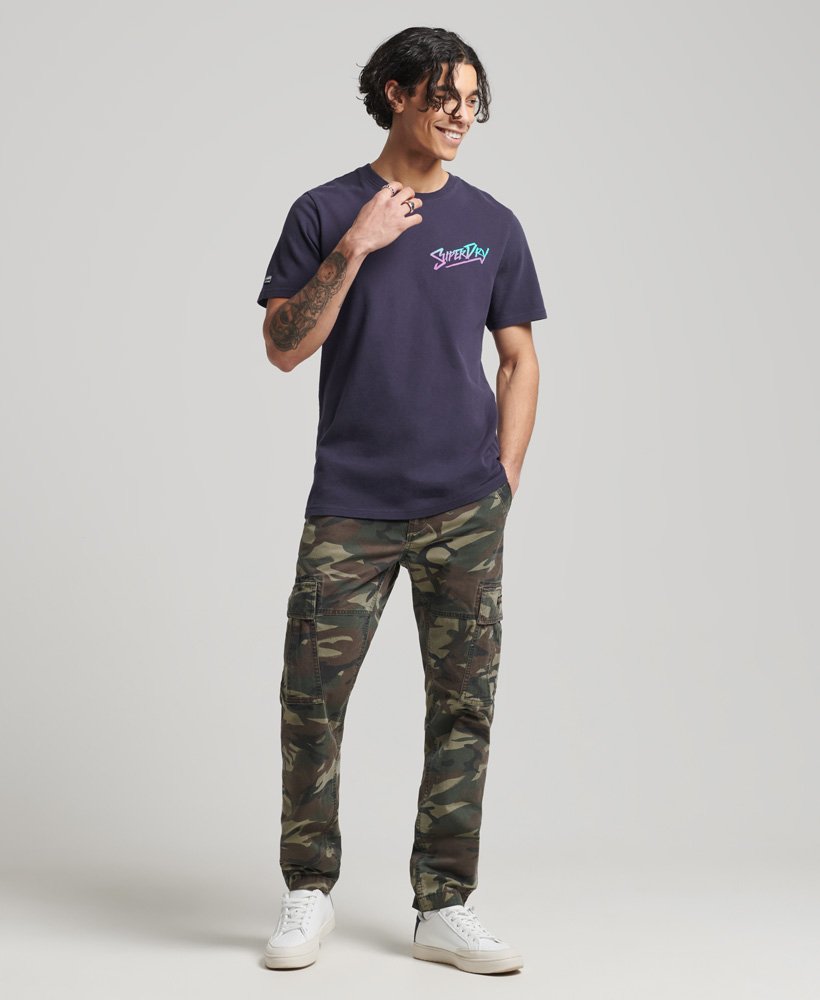 superdry camo cargo pants