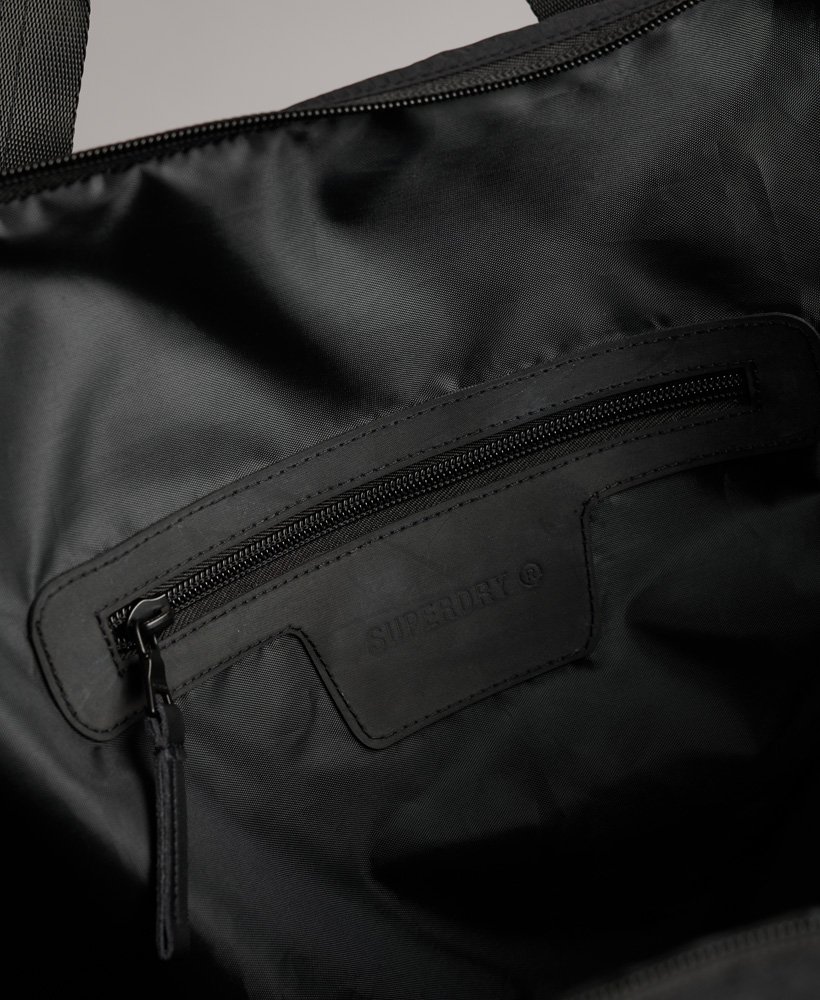 Mens - Lightweight Weekender Bag in Black | Superdry