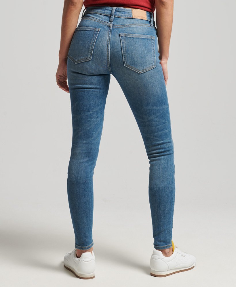 Superdry Womens Mid Rise Skinny Jeans | eBay